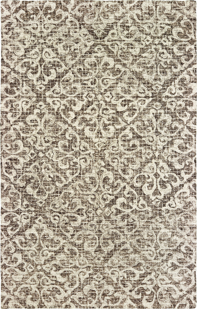 Oriental Weavers Tallavera 55607 Brown Ivory Area Rug main image