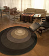 Oriental Weavers Tones 115X1 Brown/Beige Area Rug Round Image