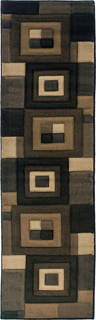 Oriental Weavers Tones 220D5 Brown/Beige Area Rug Runner