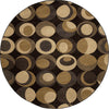 Oriental Weavers Tones 222P5 Brown/Beige Area Rug 8' Round