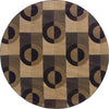 Oriental Weavers Tones 052J5 Brown/Beige Area Rug 8' Round