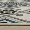 Oriental Weavers Torrey 004Y1 Beige/ Blue Area Rug Pile Image
