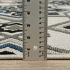 Oriental Weavers Torrey 004Y1 Beige/ Blue Area Rug Pile Image