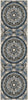 Oriental Weavers Torrey 072J1 Beige/ Blue Area Rug Runner Image