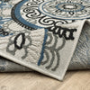 Oriental Weavers Torrey 072J1 Beige/ Blue Area Rug Backing Image