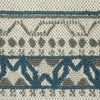 Oriental Weavers Torrey 8020W Beige/ Blue Area Rug Close-up Image