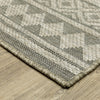 Oriental Weavers Tortuga TR03A Beige/Black Area Rug Corner Image