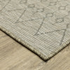 Oriental Weavers Tortuga TR04A Beige/Black Area Rug Corner Image