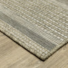 Oriental Weavers Tortuga TR07A Beige/Black Area Rug Corner Image