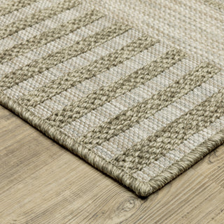 Oriental Weavers Tortuga TR11A Beige/Beige Area Rug Corner Image