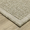 Oriental Weavers Tortuga TR12A Beige/Beige Area Rug Corner Image