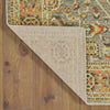 Oriental Weavers Toscana 9537B Blue Orange Area Rug Backing Image