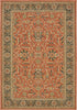 Oriental Weavers Toscana 9537C Orange Blue Area Rug main image