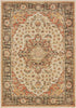 Oriental Weavers Toscana 9551A Ivory Orange Area Rug main image