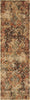 Oriental Weavers Toscana 9555B Charcoal Orange Area Rug Runner Image