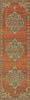 Oriental Weavers Toscana 9568B Orange Grey Area Rug Runner Image