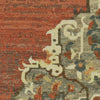 Oriental Weavers Toscana 9568B Orange Grey Area Rug Close-up Image