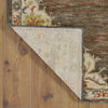 Oriental Weavers Toscana 9568C Charcoal Orange Area Rug Backing Image