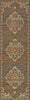 Oriental Weavers Toscana 9568C Charcoal Orange Area Rug Runner Image