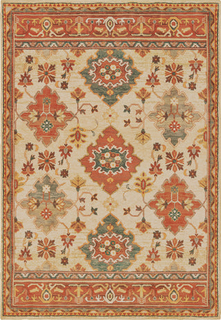 Oriental Weavers Toscana 9570A Ivory Orange Area Rug main image