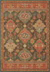 Oriental Weavers Toscana 9570B Charcoal Orange Area Rug main image