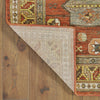 Oriental Weavers Toscana 9571A Orange Gold Area Rug Backing Image