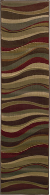 Oriental Weavers Tybee 2364G Brown/Multi Area Rug 1'10'' X 7'6'' Runner Image