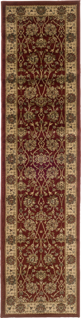 Oriental Weavers Tybee 733R6 Red/Beige Area Rug Runner Image