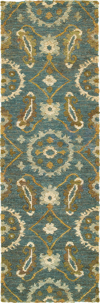 Tommy Bahama Valencia 57702 Blue Area Rug Runner