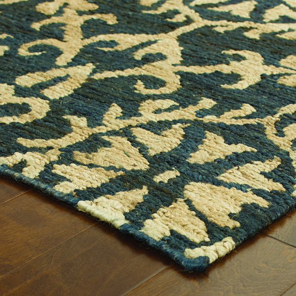 Tommy Bahama Valencia 57704 Navy Area Rug Incredible Rugs and Decor