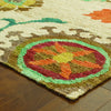 Tommy Bahama Valencia 57710 Beige Area Rug Corner Shot