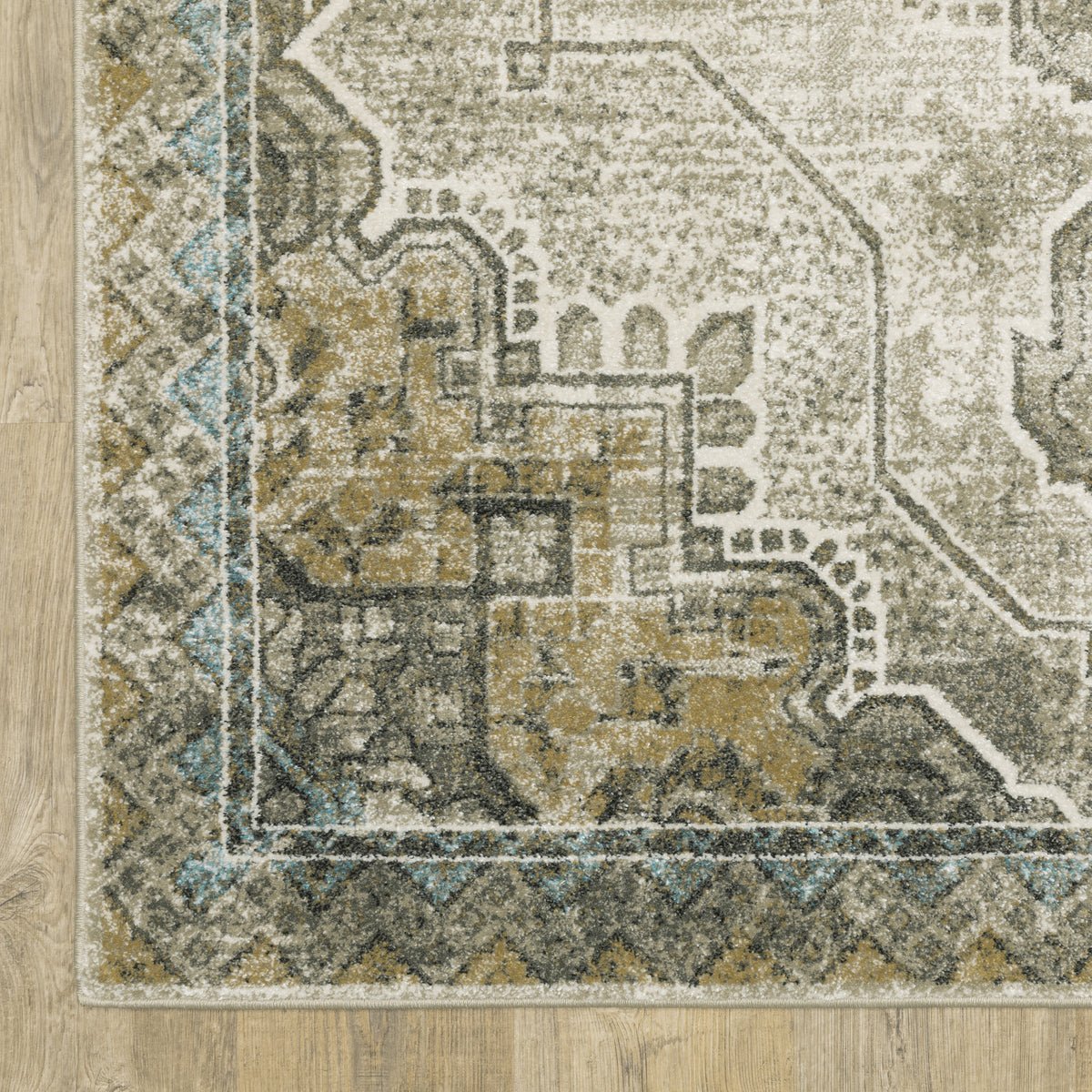 Oriental Weavers Venice 1104W Grey/ Blue Area Rug – Incredible Rugs and ...