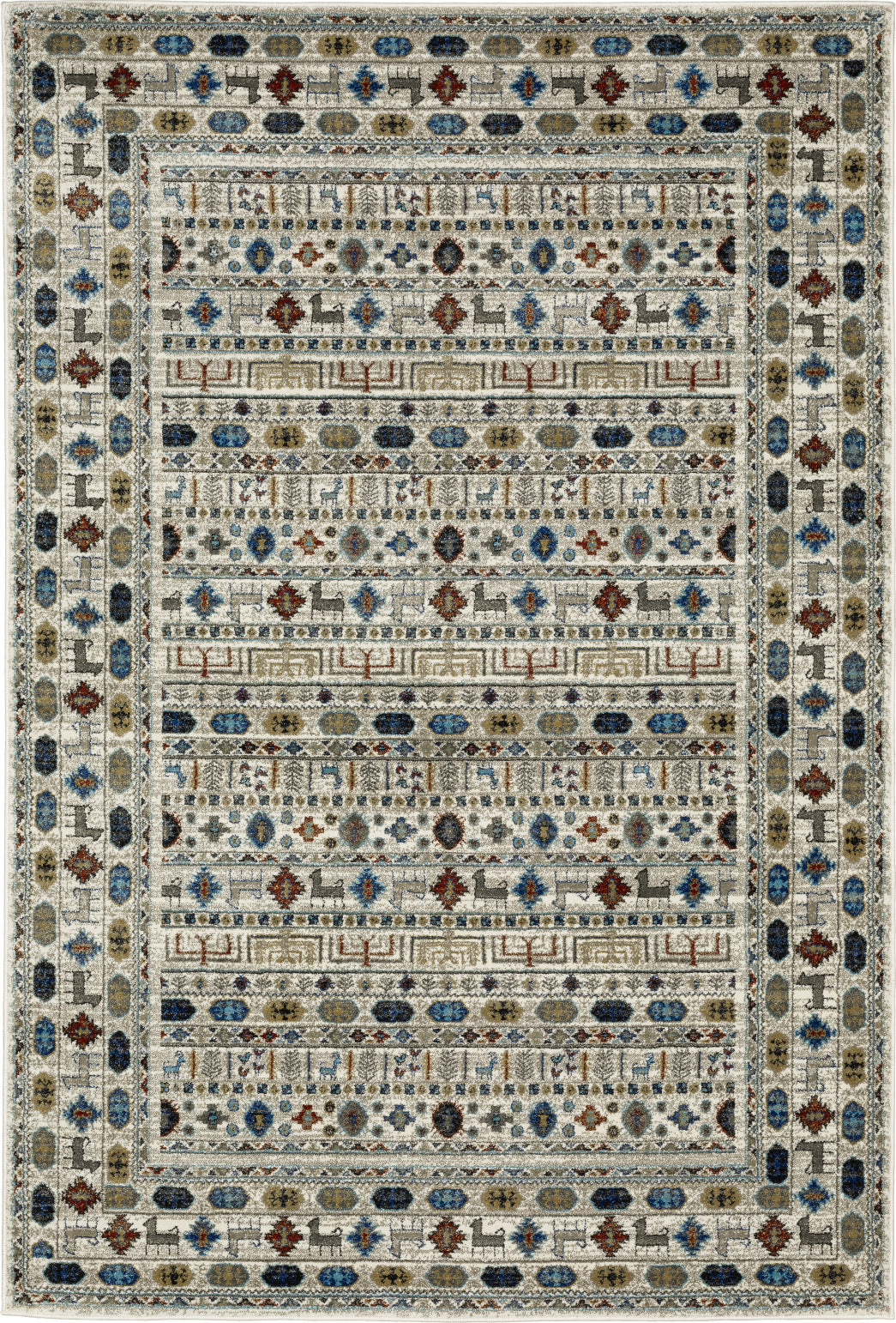 Oriental Weavers Venice 5573X Blue/ Multi Area Rug – Incredible Rugs ...