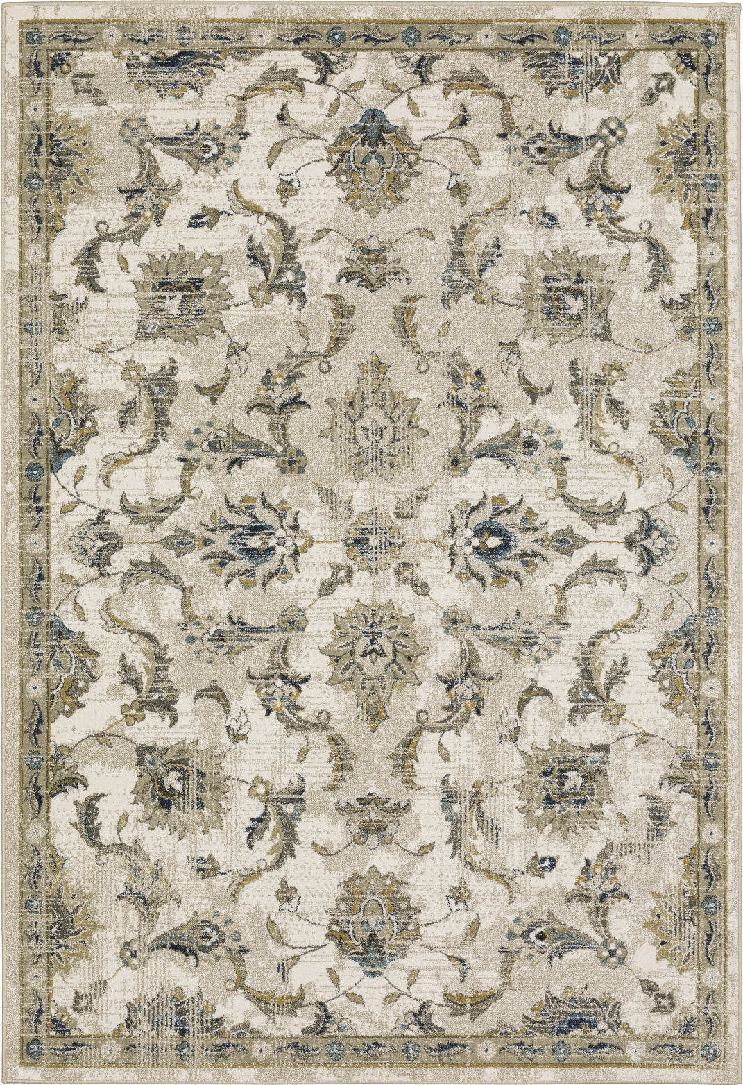 Oriental Weavers Venice 4332U Blue/ Beige Area Rug – Incredible Rugs ...