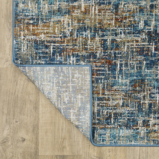 Oriental Weavers Venice 5573X Blue/ Multi Area Rug Backing Image