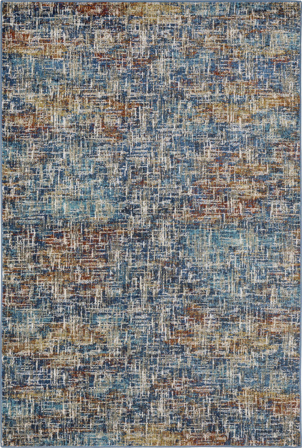 Oriental Weavers Venice 8123X Blue/ Gold Area Rug – Incredible Rugs and ...