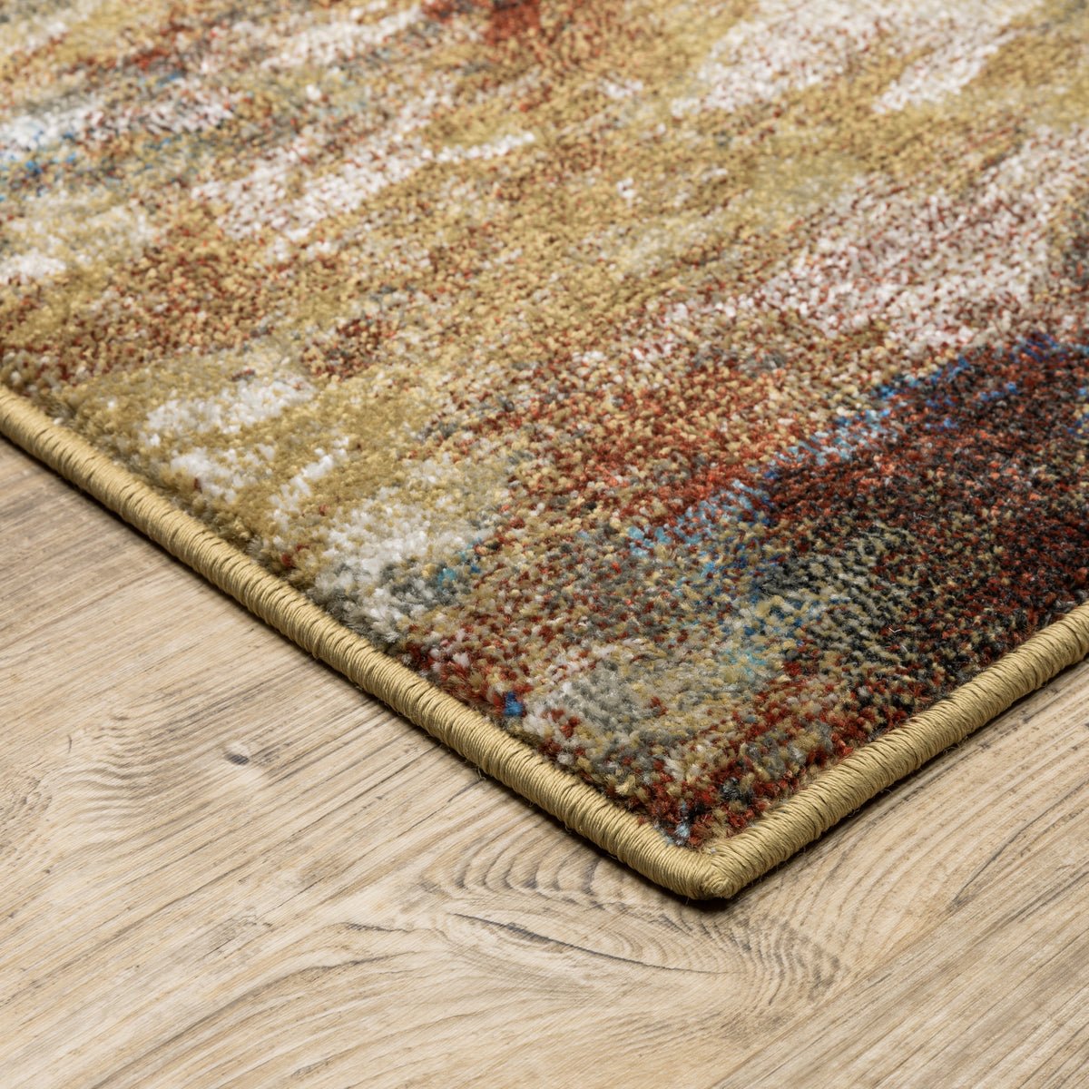 Oriental Weavers Venice 8123X Blue/ Gold Area Rug – Incredible Rugs and ...