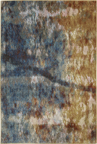 Oriental Weavers Venice 8123X Blue/ Gold Area Rug Main Image