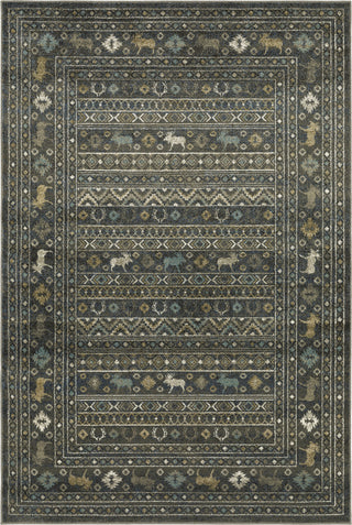 Oriental Weavers Venice 095E8 Blue/Gold Area Rug main image