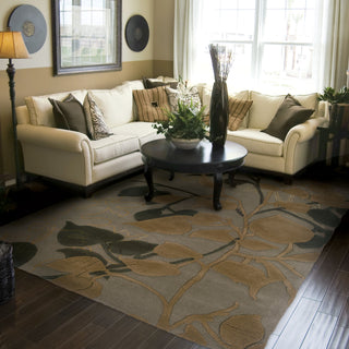 Oriental Weavers Ventura 18105 Grey/Brown Area Rug Roomshot Feature