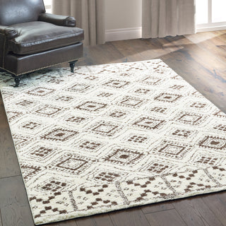 Oriental Weavers Verona 1330W Ivory/Brown Area Rug Room Scene Featured