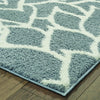Oriental Weavers Verona 2061L Grey/Ivory Area Rug Corner Shot