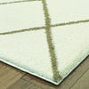 Oriental Weavers Verona 002W6 Ivory/Brown Area Rug Corner Shot