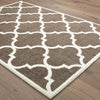 Oriental Weavers Verona 0529E Brown/Ivory Area Rug Detail Shot Feature