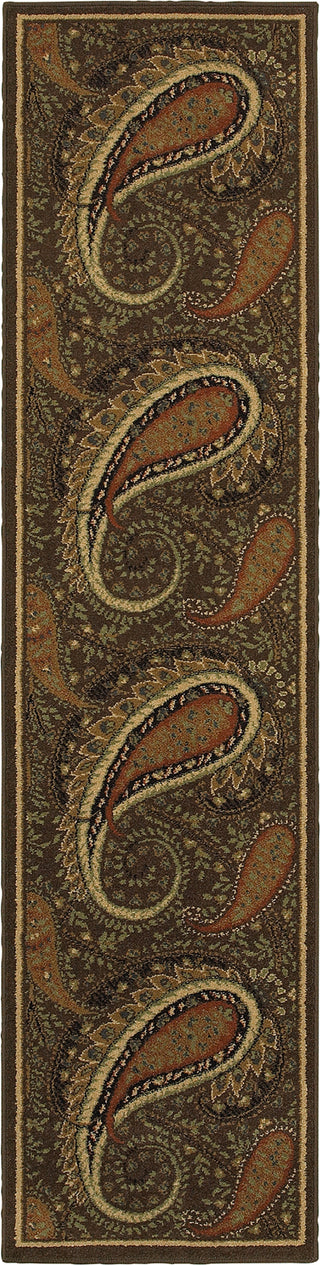 Tommy Bahama Villa 5586D Brown Area Rug Runner