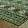 Tommy Bahama Vintage 591E2 Blue Area Rug Corner
