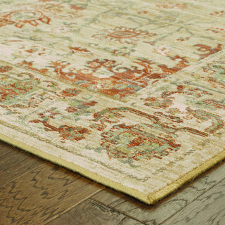 Tommy Bahama Vintage 5992J Beige Area Rug Corner