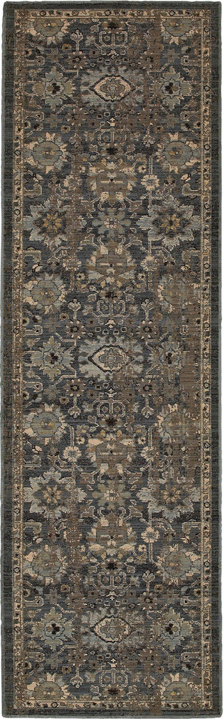Tommy Bahama Vintage 668N2 Blue Area Rug Runner