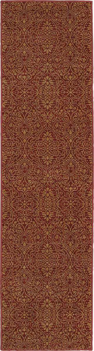 Tommy Bahama Voyage 091R0 Red Area Rug Runner