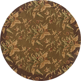 Oriental Weavers Windsor 23101 Tan/Brown Area Rug 7' 6 Round
